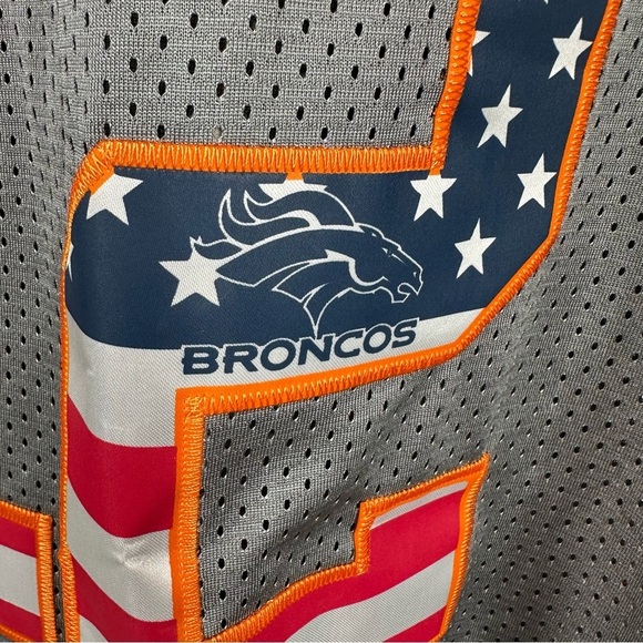 Nike On Field Size 40 Denver Broncos Salute to Service #12 Paxton Lynch Jersey - Picture 9 of 14